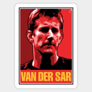 van der Sar Sticker